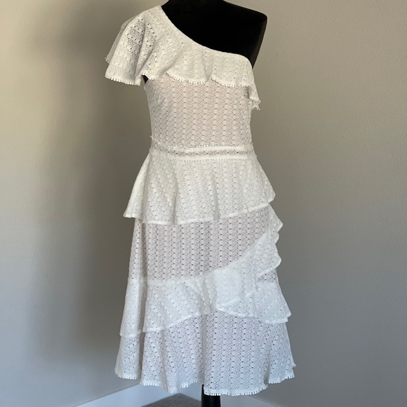 Adelyn Rae Trixie Knit One-Shoulder Dress - Picture 5 of 8